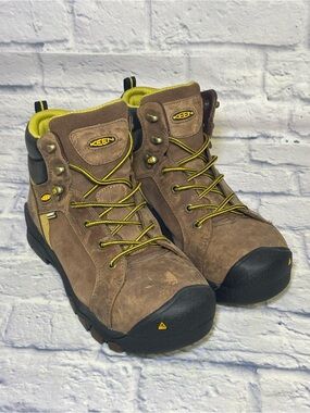 Keen Salem Brown Steel Toe Waterproof Boots #1010115W Women’s Size 9 Hiking